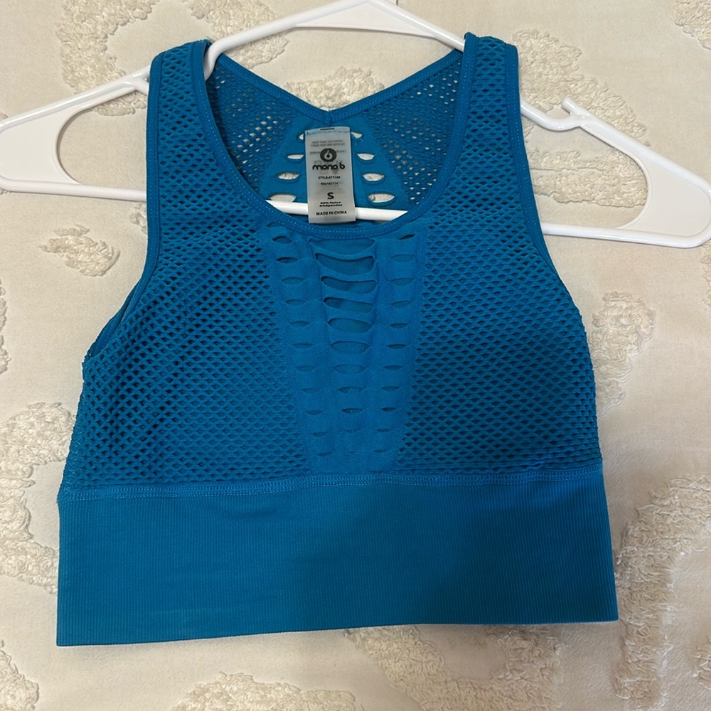 Athletic bra tank top
